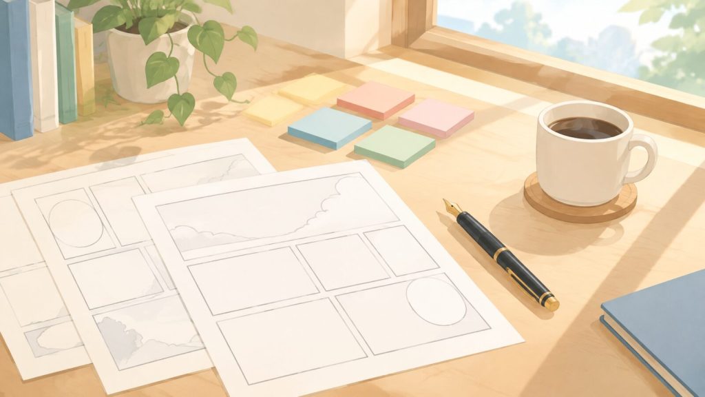 共感を生むストーリーを練る企画デスク