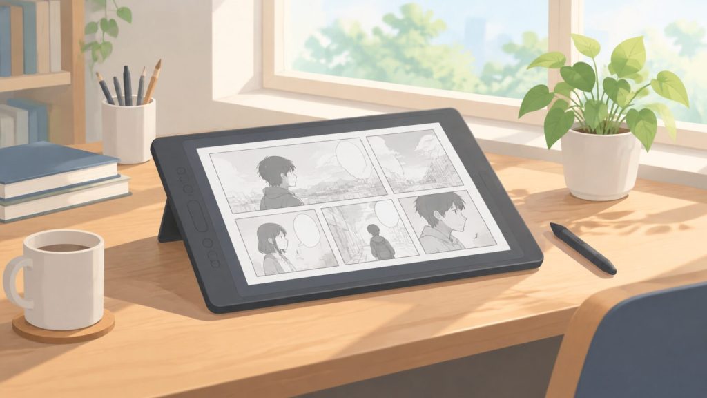 吹き出しの余白を意識した原稿制作